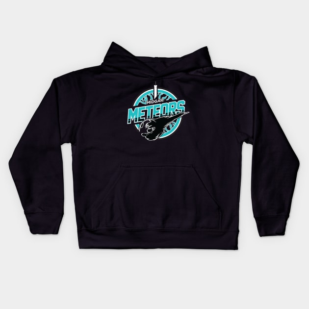 Midgar Meteors Kids Hoodie by Exterminatus